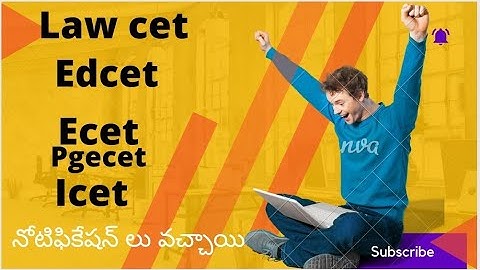 AP lawcet,icet,pgecet,edcet,ecet notification fee, applying Last dates 2022 full details|