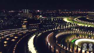 Краснодар [2020] парк Галицкого. (Ночная Съемка) DJI