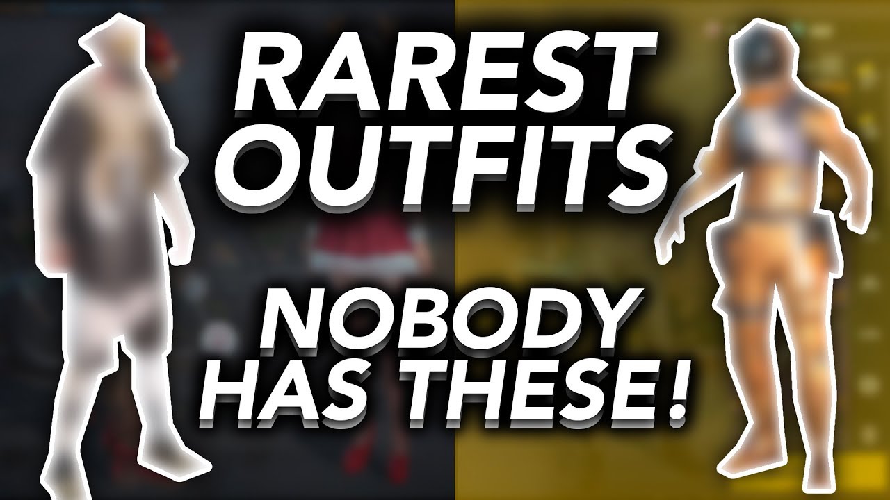 TOP 10 RAREST CLOTHES/SKINS IN ROS! (Rules of Survival)
