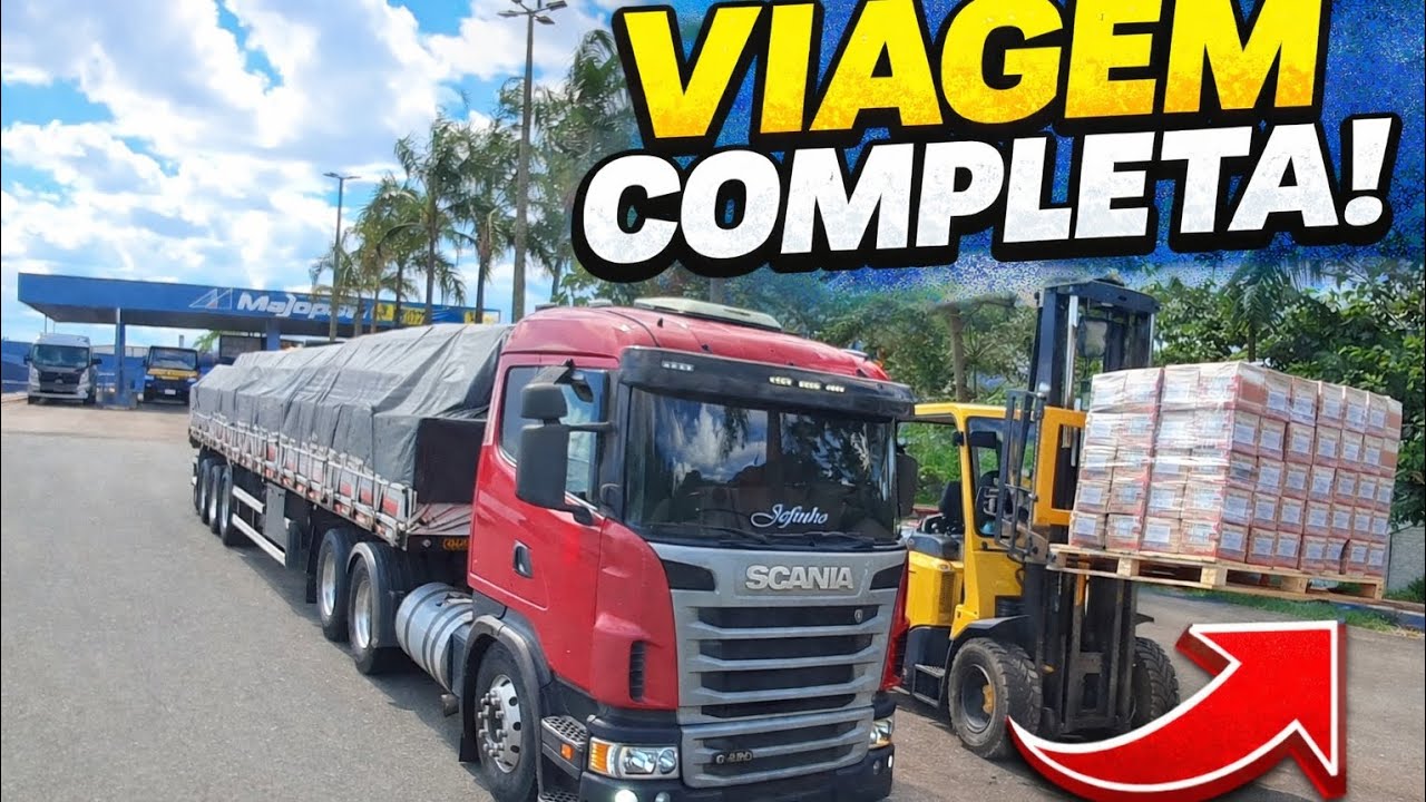 Carregando Piso em Santa Gertrudes 🚛 | Viagem Completa até o Porto de Cubatão