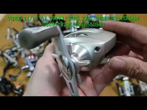 Video Máy câu nhật bãi. Video 11/10. Máy ngang tay phải. - youtube