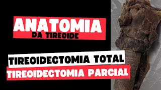 Tireoidectomia total X tireoidectomia parcial, qual é a diferença?