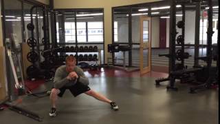Cable Lateral Decel Lunge