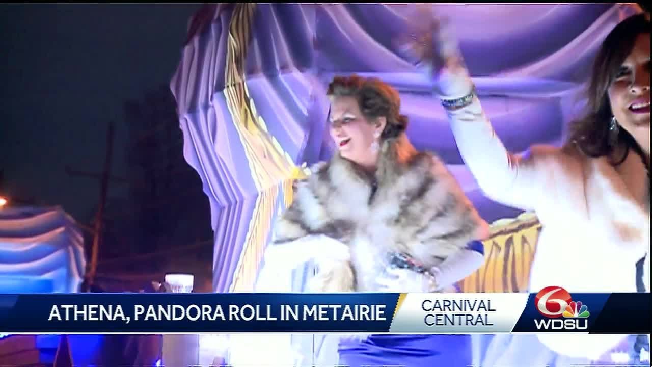 Metairie celebrates Lundi Gras with help of Athena, Pandora