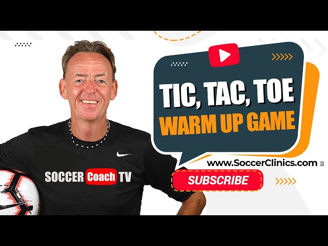 Soccer Tic Tac Toe Drill: How to Set it Up