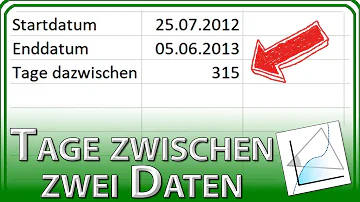 Wie rechnet man in Excel Tage aus?