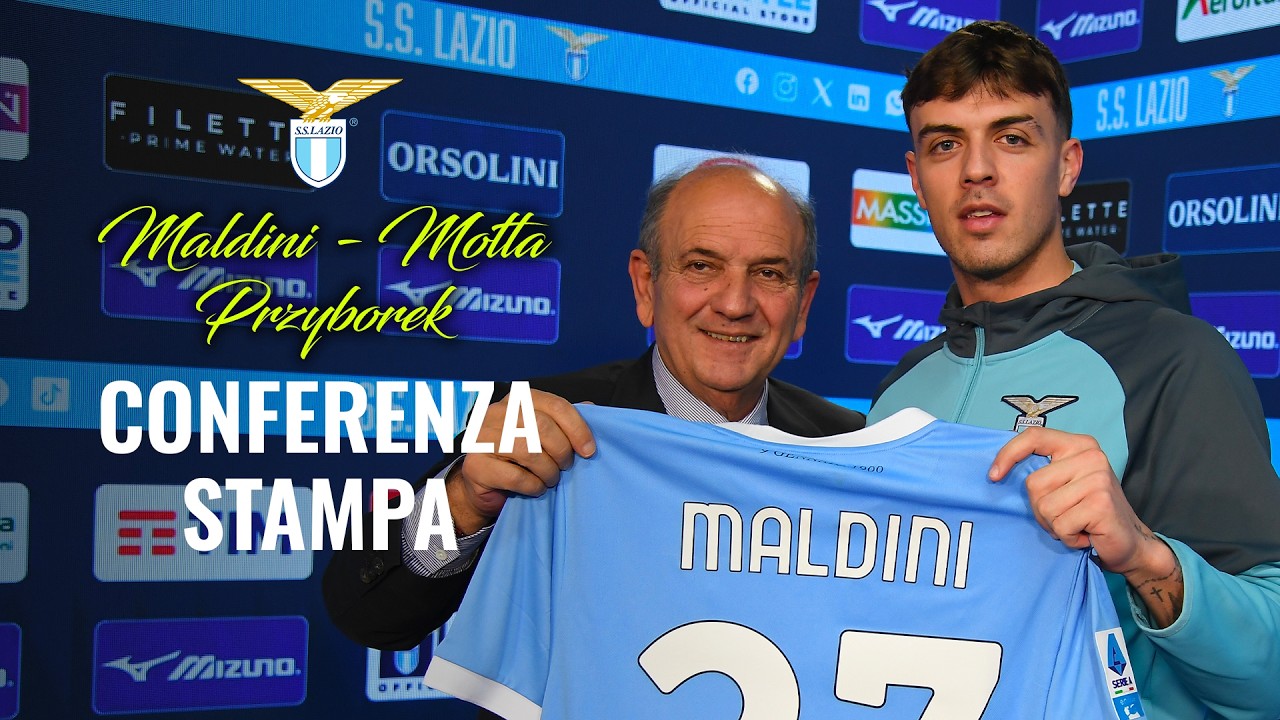 🗣️ La conferenza stampa di presentazione di Motta, Przyborek e Maldini