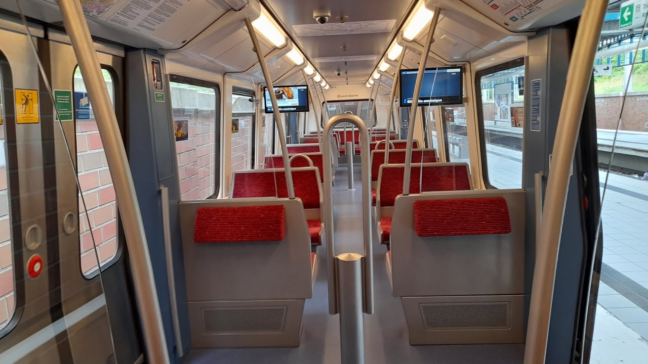 Mitfahrt in der U1 von Hamburg Ohlsdorf bis Norderstedt Mitte im DT4.3 Mod 157