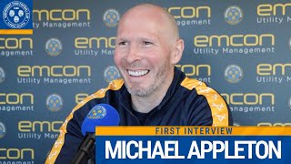 FIRST INTERVIEW | Michael Appleton