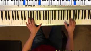 I-IV-V-I Funky Rock Groove #2 Keyboard/Piano Lesson Preview screenshot 5