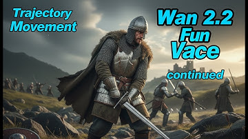 Wan 2.2 Trajectory Movement Fun Vace Continued. BestAI First Frame Last Frame Subject Swap Tutorial