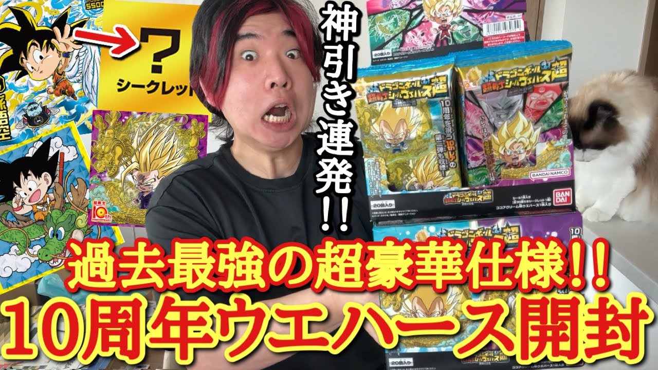 超豪華ウエハース】出るか10周年レア！？ラインナップが豪華すぎる超