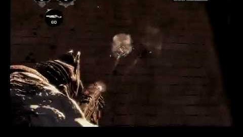 gears of war 2 chainsaw jam barrier break tutorial