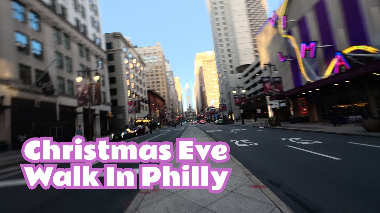Walking Spruce Street to Rittenhouse Market on Christmas Eve In Philadelphia - I Forgot Cranberries