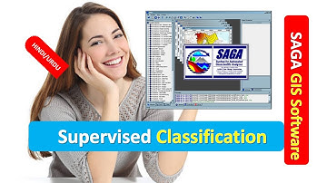 SAGA GIS Software Supervised Classification | SAGA GIS Software | SAGA GIS in HINDI URDU