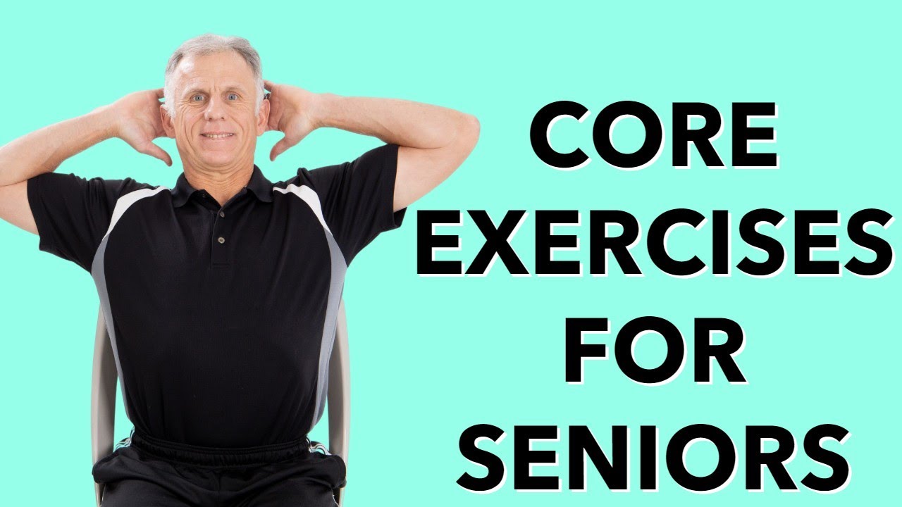 Simple Seated Core Strengthening Workout for Seniors- At Home 