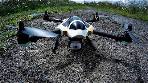 XK X251A Whirlwind MODED CAM ROLL CITY  Brushless Motor with X7 Transmitter