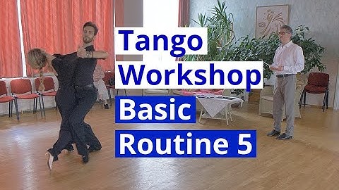 Tango Basic Routines Workshop 5 | demo by Edgars Linis - Eliza Ancane