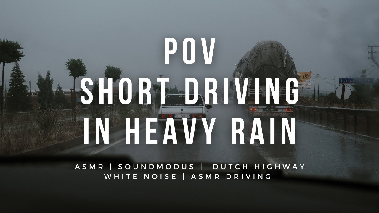 POV Short Driving In Heavy Rain YouTube