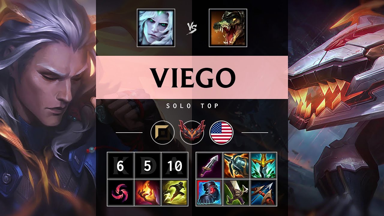 Viego Top vs Renekton - NA Grandmaster Patch 25.19