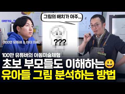 유아들 그림을 보는 아주 기본적인 분석 방법(feat.100만 유튜버와 함께) 2편ㅣ찬슬교육