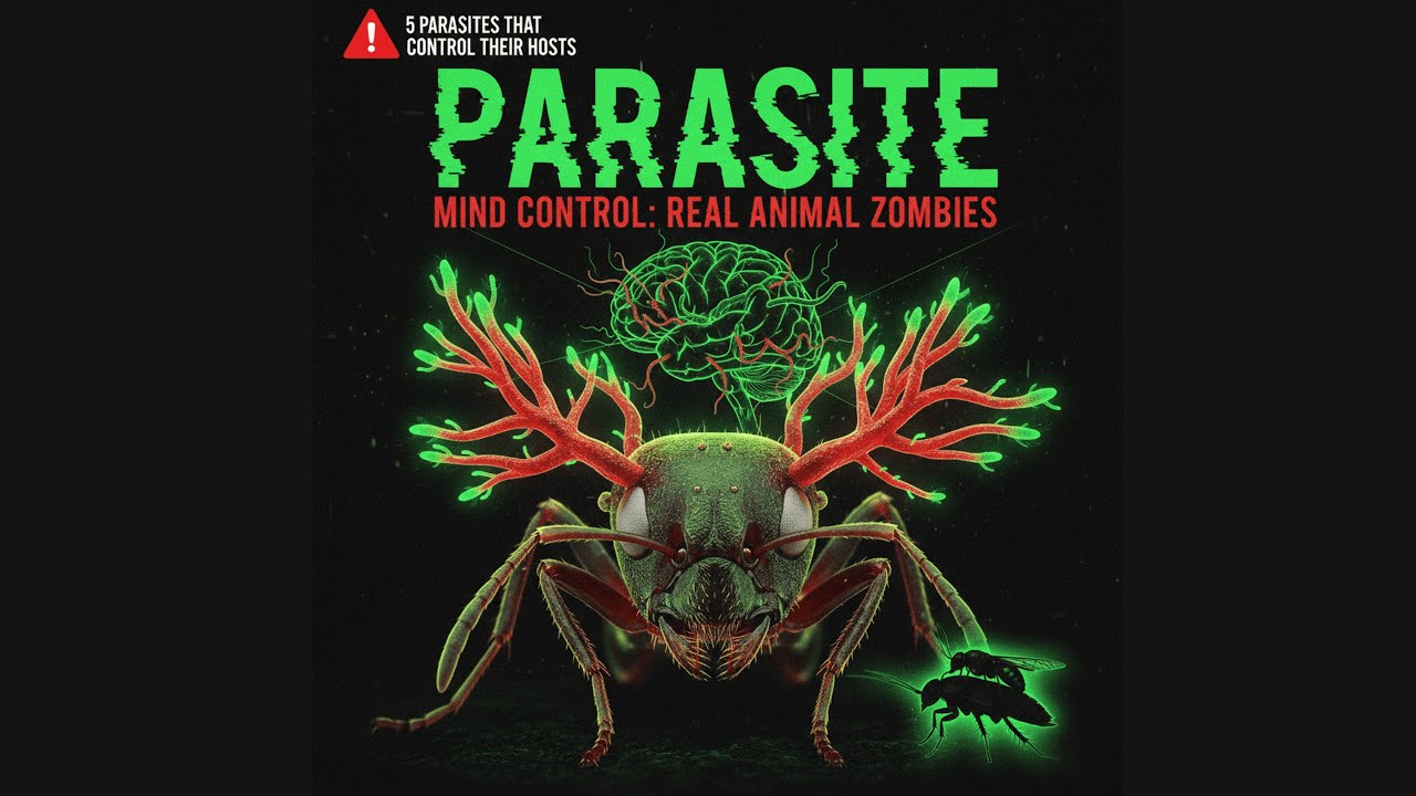 MIND CONTROL MASTERS: 5 PARASITES THAT TURN ANIMALS INTO REAL-LIFE ZOMBIE