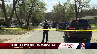 Kansas City police investigating double homicide after man, woman found outside house