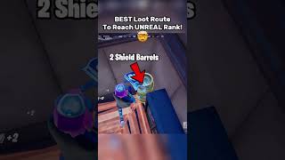 BROKEN Loot Route To Reach UNREAL Rank in Fortnite Chapter 7 🤯 #shorts #fortnite