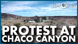 Protest at Chaco Canyon | The Line