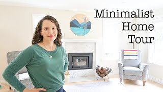 A Minimalist Home Tour (behind the curtain)