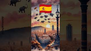Spain's Flag: A Symbol of Maritime Strength 🇪🇸 #shorts #flagwhisperer #spain