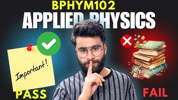 Applied Physics Vtu Passing Package | BPHYM102