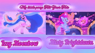 My Little Pony: Tell Your Tale Misty Brightdawn, Izzy Moonbow/Клип/ Ярче Сияй/Garuda