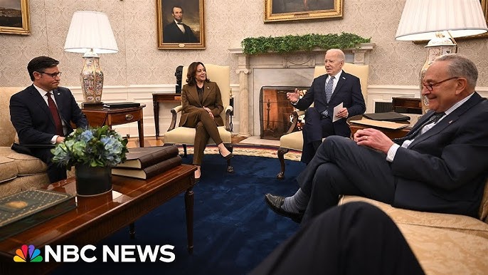 A Lot Of Work To Do Biden Meets With Congressional Leaders At The White House