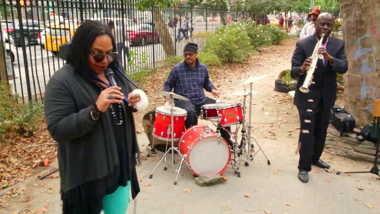 SoundNoise Trio (Fay Victor, Sam Newsome, Reggie Nicholson) - First St. Green - Sept 30 2017