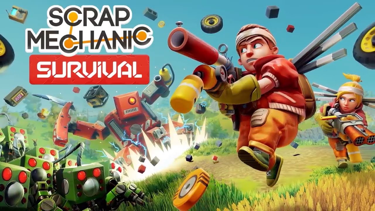 Scrap Mechanic survival-trailer explained