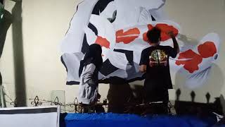 mural 3D ikan koi screenshot 1