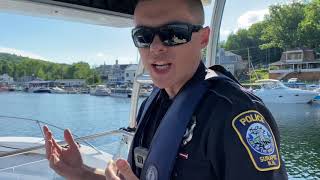 Boat Patrol Ride Along with the Sunapee Police Department