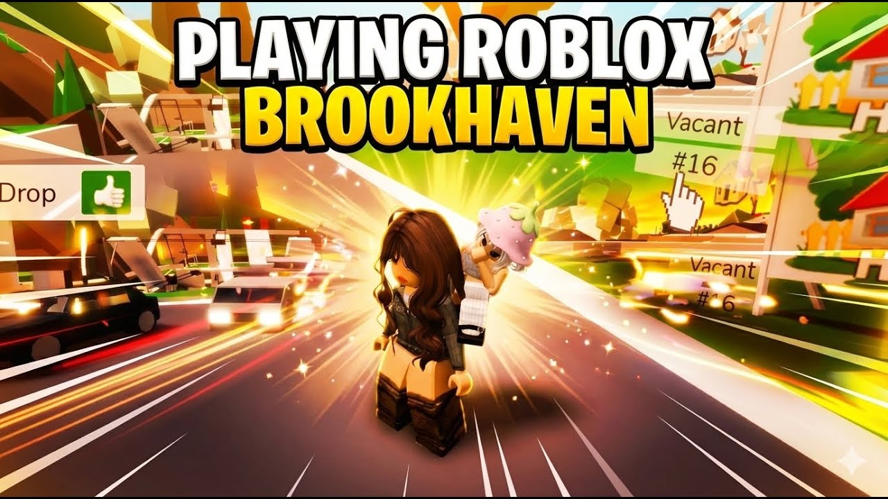 ΠΑΙΖΩ ROBLOX BROOKHAVEN ΜΕ ΦΙΛΗ #andriana Playing Brookhaven with Friend Andriana Games #roblox