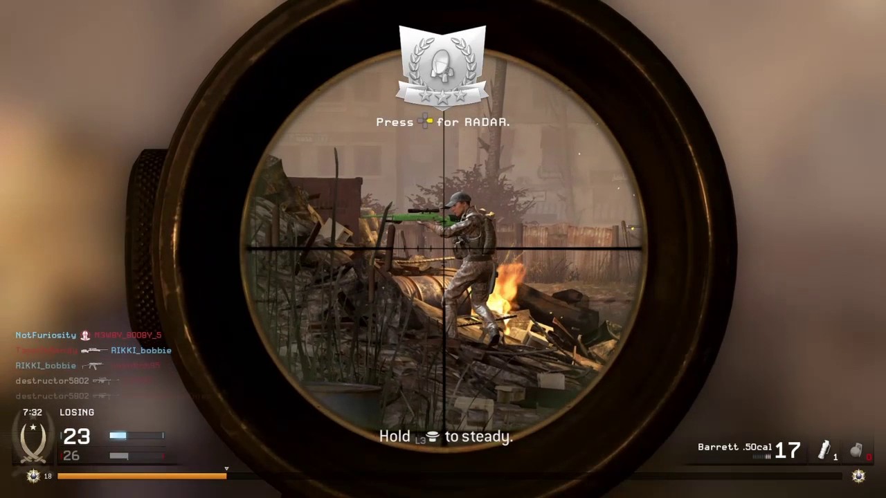 MWR Regal Camo Gameplay