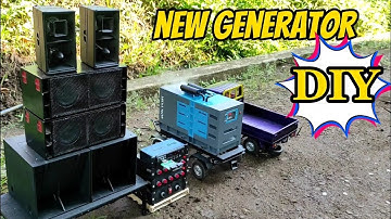 Diy miniatur sound system // #miniaturgenset