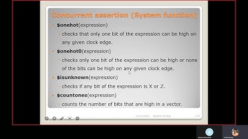 System Verilog 17 assertion