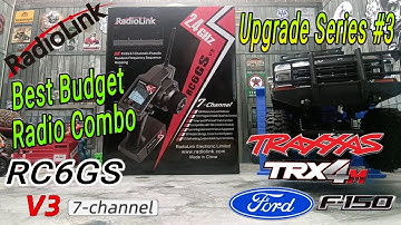 Radiolink RC6GS V3 Review and Setup Traxxas trx4m #trx4m #rc