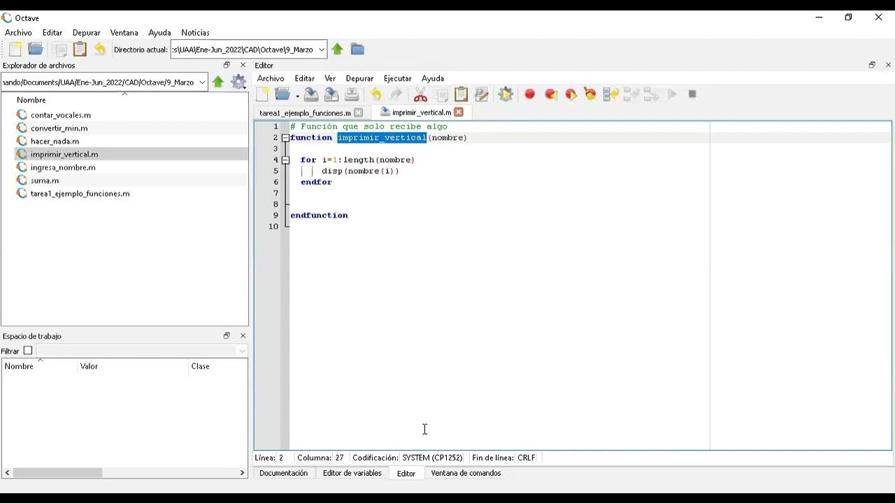 Función imprimir vertical - YouTube