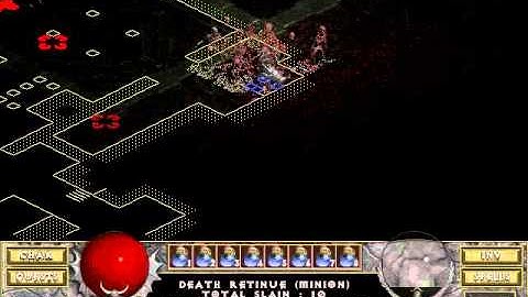 Diablo The Hell: Doom crypt solo multiplayer level 21 part 3