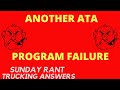 The Apprentice | Sunday Rant | Trucking Answers
