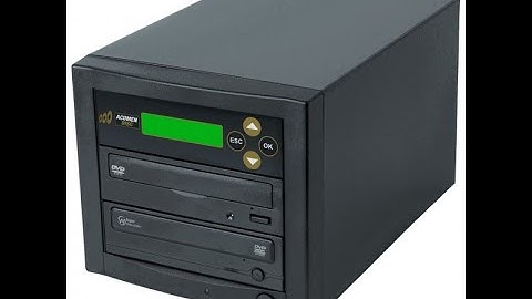Acumen Disc Duplicators :  Easy to Use