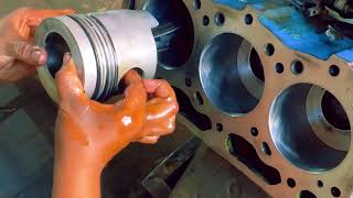 How to Install Engine Pistons Correctly | Complete Workshop Process