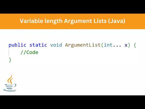 Variable length Argument Lists | Java