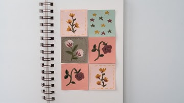 Painting Patterns with Gouache in Your Art Journal